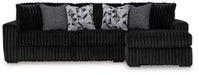 Midnight-Madness Sectional Sofa with Chaise - Home And Beyond