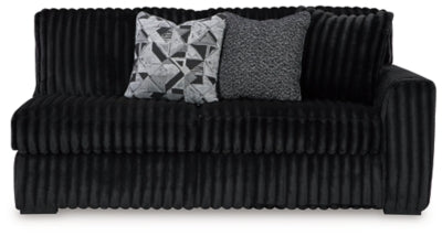 Midnight-Madness Sectional with Chaise - Home And Beyond