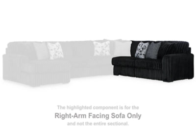 Midnight-Madness Sectional with Chaise - Home And Beyond