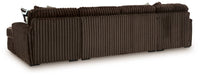 Midnight-Madness Sectional with Chaise - Home And Beyond