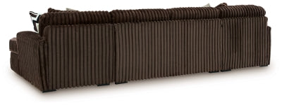 Midnight-Madness Sectional with Chaise - Home And Beyond