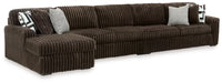 Midnight-Madness Sectional with Chaise - Home And Beyond