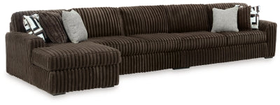Midnight-Madness Sectional with Chaise - Home And Beyond