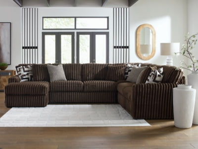 Midnight-Madness Sectional with Chaise - Home And Beyond