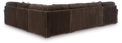 Midnight-Madness Sectional with Chaise - Home And Beyond