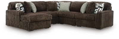 Midnight-Madness Sectional with Chaise - Home And Beyond