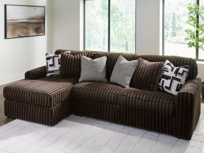 Midnight-Madness Sectional Sofa with Chaise - Home And Beyond