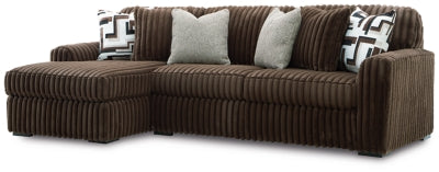 Midnight-Madness Sectional Sofa with Chaise - Home And Beyond