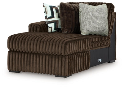 Midnight-Madness Sectional with Chaise - Home And Beyond
