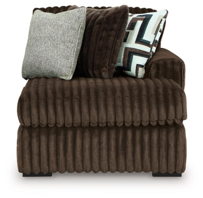 Midnight-Madness Sectional with Chaise - Home And Beyond
