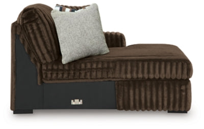 Midnight-Madness Sectional with Chaise - Home And Beyond