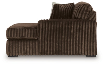 Midnight-Madness Sectional with Chaise - Home And Beyond