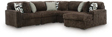Midnight-Madness Sectional with Chaise - Home And Beyond