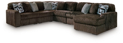 Midnight-Madness Sectional with Chaise - Home And Beyond