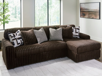 Midnight-Madness Sectional Sofa with Chaise - Home And Beyond