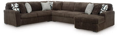 Midnight-Madness Sectional with Chaise - Home And Beyond