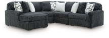 Midnight-Madness Sectional with Chaise - Home And Beyond