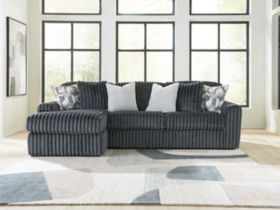 Midnight-Madness Sectional Sofa with Chaise - Home And Beyond