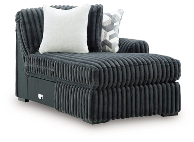 Midnight-Madness Sectional Sofa with Chaise - Home And Beyond