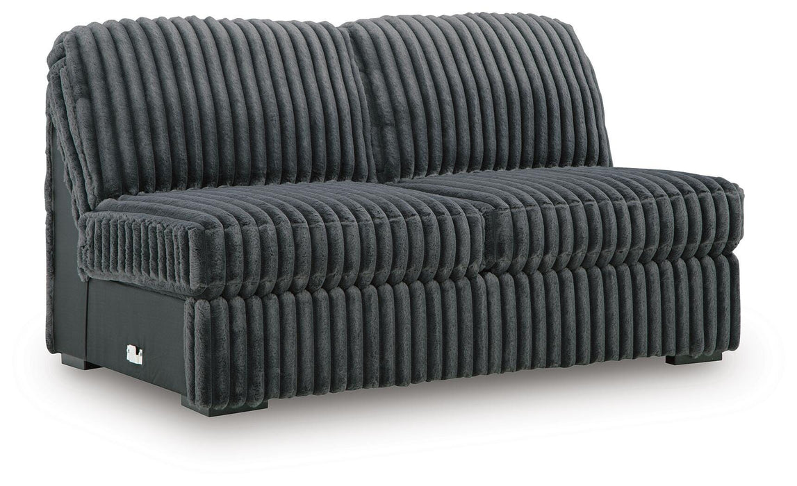 Midnight-Madness Sectional with Chaise