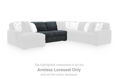 Midnight-Madness Sectional with Chaise - Home And Beyond