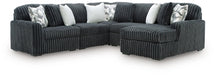 Midnight-Madness Sectional with Chaise - Home And Beyond