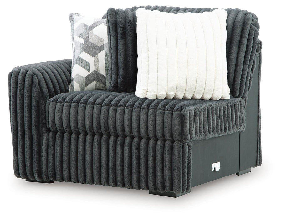 Midnight-Madness Sectional Sofa - Home And Beyond