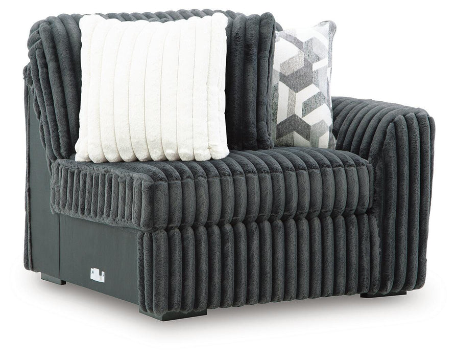 Midnight-Madness Sectional Sofa - Home And Beyond