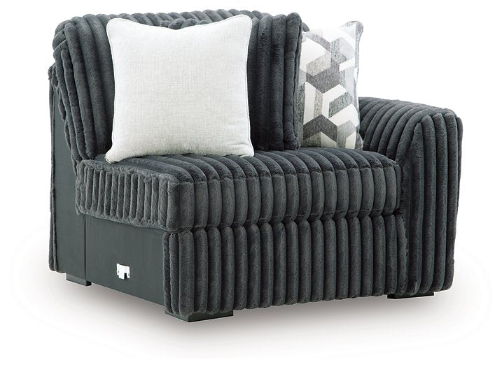 Midnight-Madness Sectional Sofa - Home And Beyond