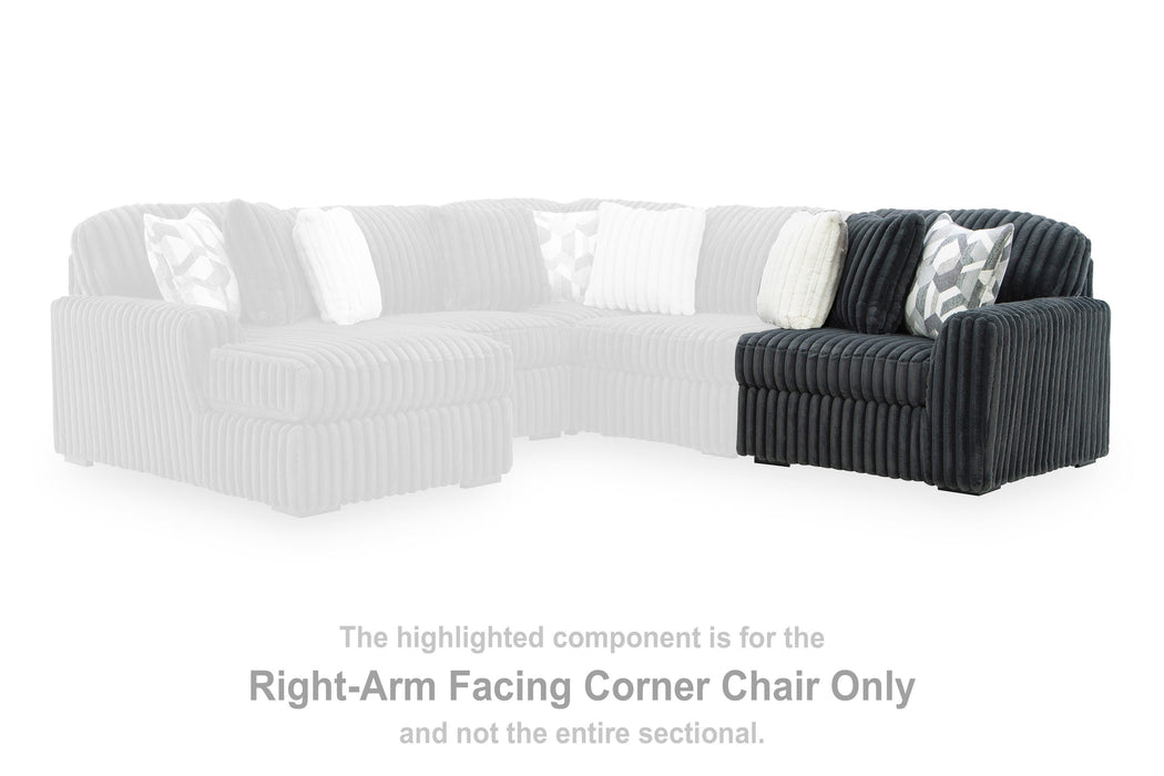 Midnight-Madness Sectional Sofa - Home And Beyond