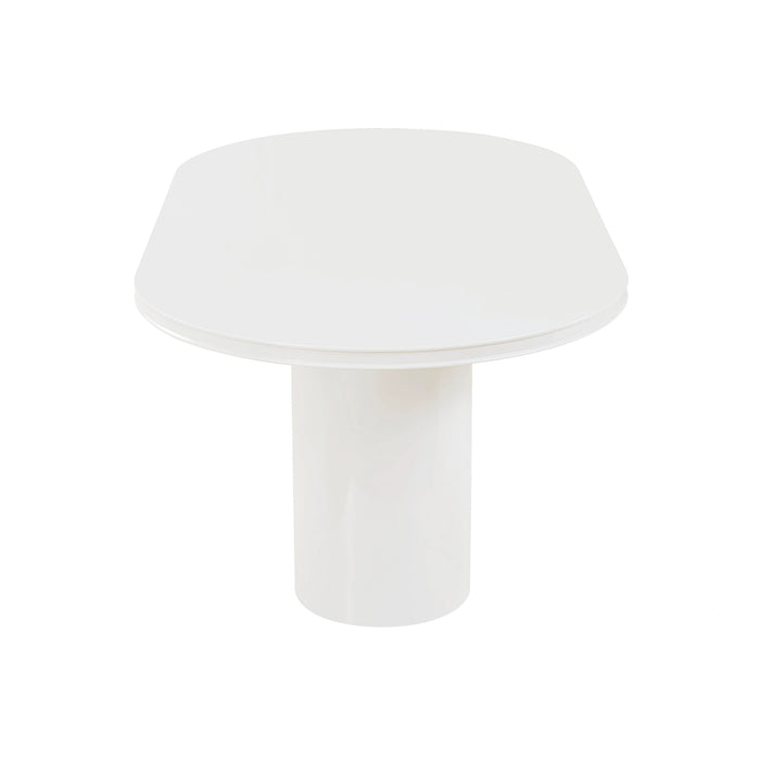 Elora 79" Lacquer Oval Dining Table