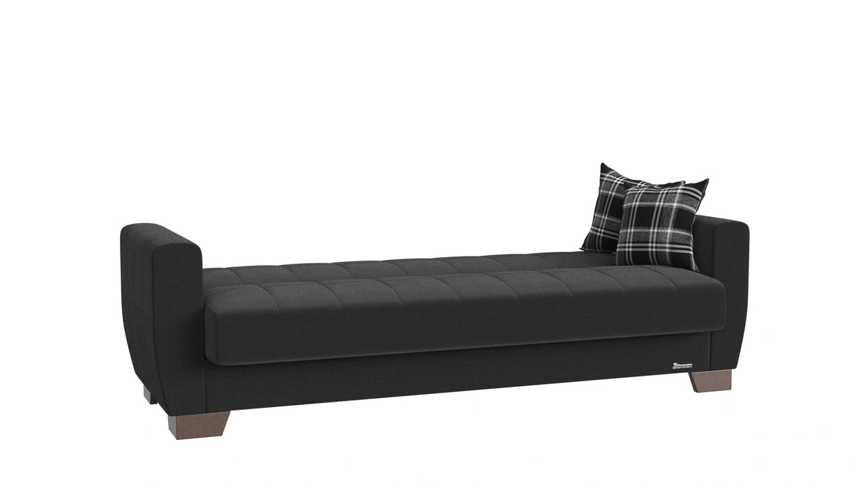 Ottomanson Barato Collection Upholstered Convertible Sofabed with Storage