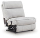 Social Pointe Reclining Sectional with Storage Consoles - Home And Beyond