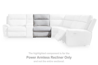 Social Pointe Reclining Sectional with Storage Consoles - Home And Beyond