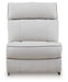 Social Pointe Reclining Sectional with Storage Consoles - Home And Beyond