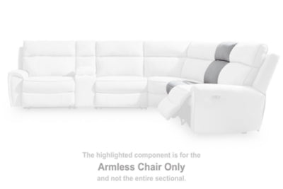 Social Pointe Reclining Sectional with Storage Consoles - Home And Beyond