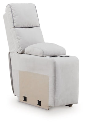 Social Pointe Reclining Sectional with Storage Consoles - Home And Beyond