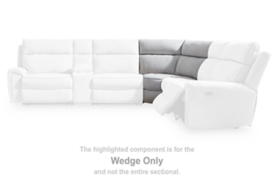 Social Pointe Reclining Sectional with Storage Consoles - Home And Beyond
