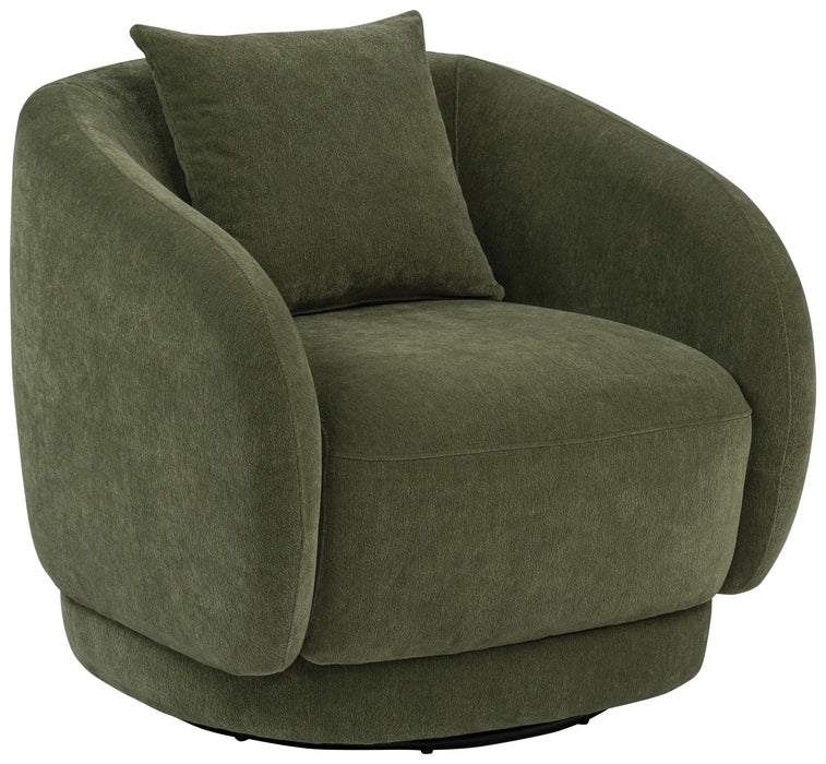 Arnaud Chenille Swivel Chair