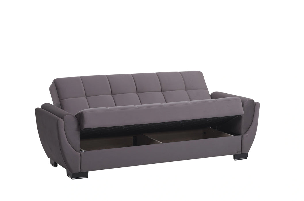 Ottomanson Armada Air Collection Upholstered Convertible Sofabed with Storage