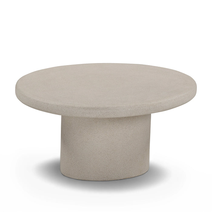 Jade Concrete Indoor/Outdoor Coffee Table (28"-34")