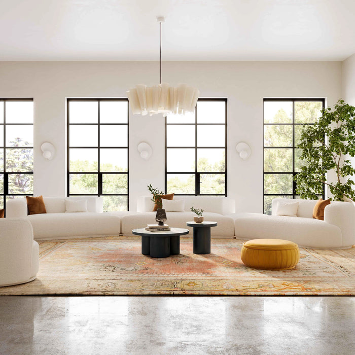 Fickle Cream Boucle Modular Sofa