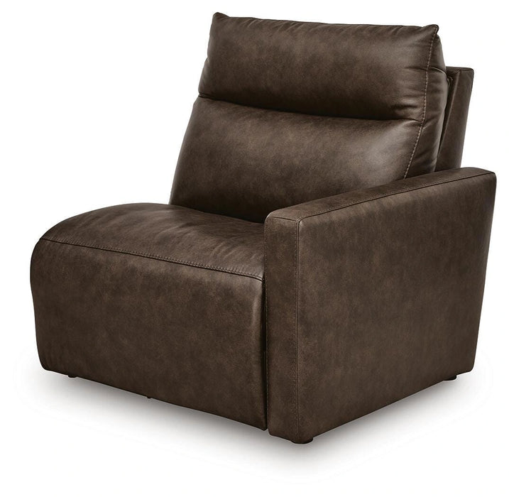ModZ Power Reclining Sectional with Audio Console