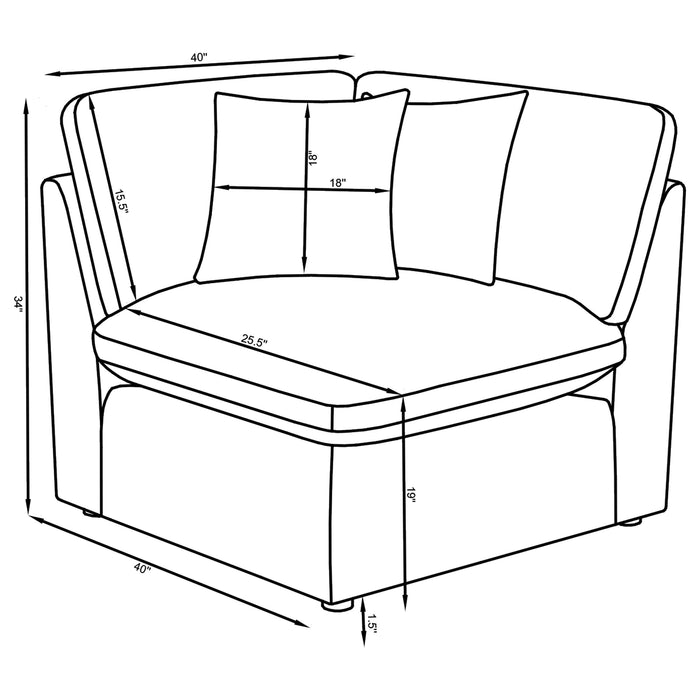 Hobson Corner Chair