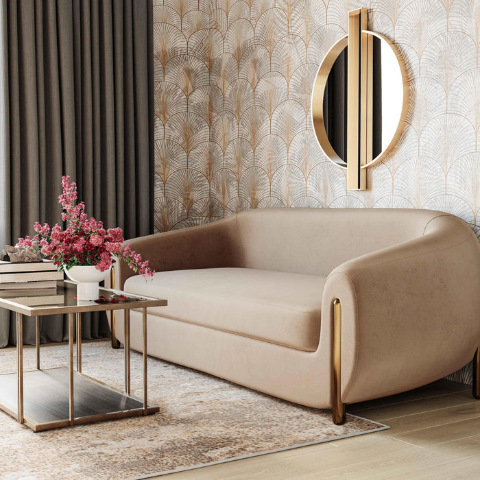 Lina 93" Performance Fabric Sofa