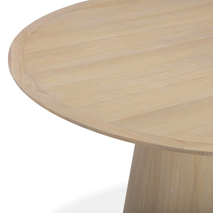Sahara Round Oak Dining Table (41"-60")