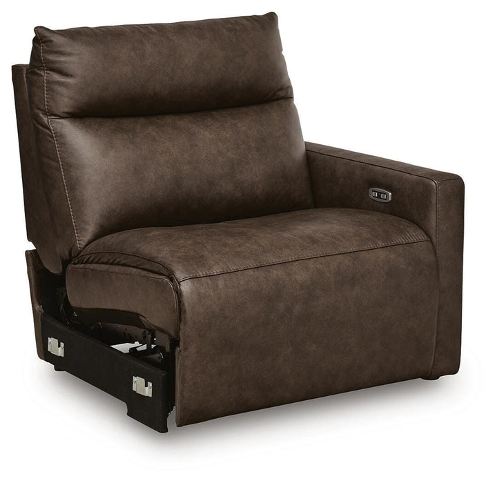 ModZ Power Reclining Sectional with Audio Consoles