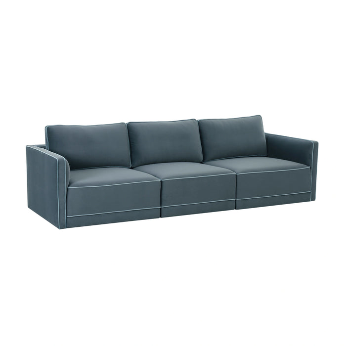 Willow 105" Performance Velvet Modular Sofa