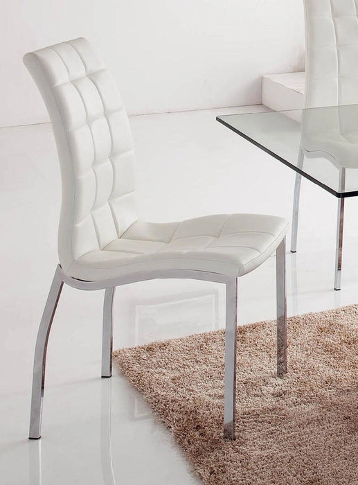 ESF Furniture 365 Chair in White (Set of 2)