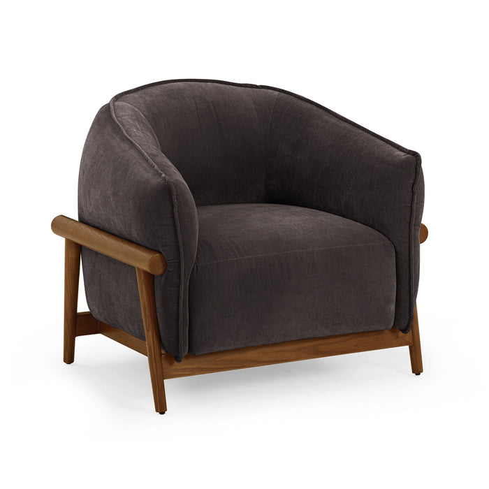 Piedmont Upcycled Contract-Grade Chenille Accent Chair